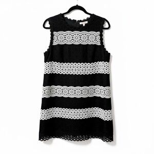 Kate Spade Black and White Lace Dress